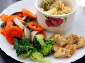 所有的食材都做好后