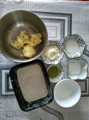 称量好所有材料