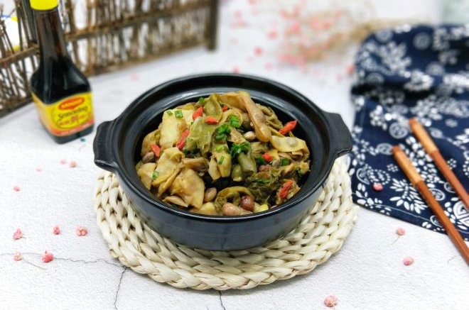 东北豆角炖土豆