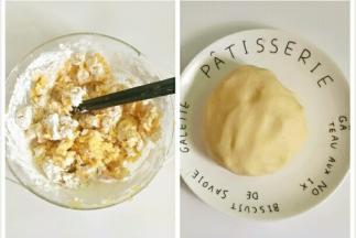 番薯和木薯粉比例1:0.5，可以称重下，放入番薯一半重量的木薯粉，粉慢慢添加，根据番薯水分情况，揉成软硬适中的面团