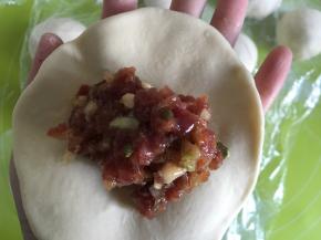 包入牛肉馅