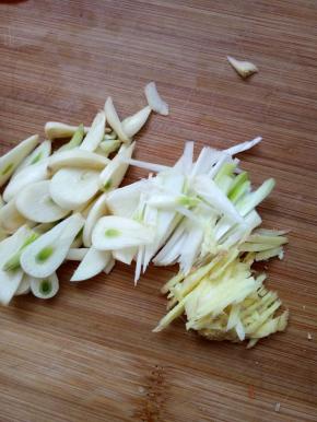 葱姜蒜切片