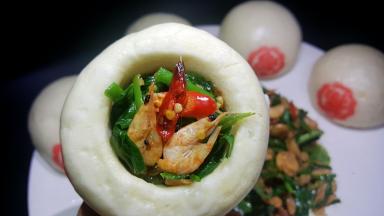 24．摆上福包是不是很漂亮呢？