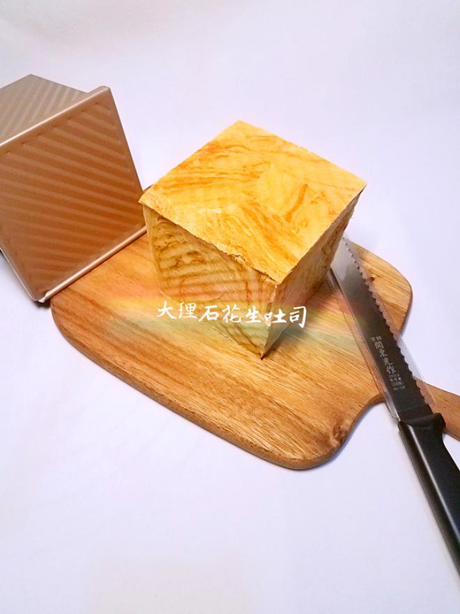 大理石花生吐司