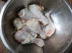 琵琶腿清洗干净