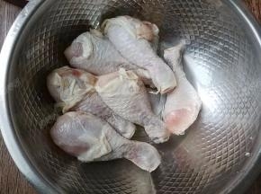 琵琶腿清洗干净