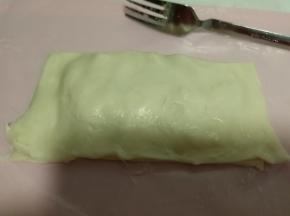 对折压实