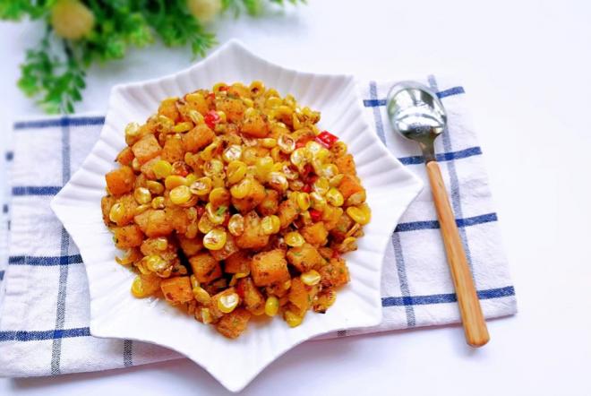 椒盐红薯玉米粒