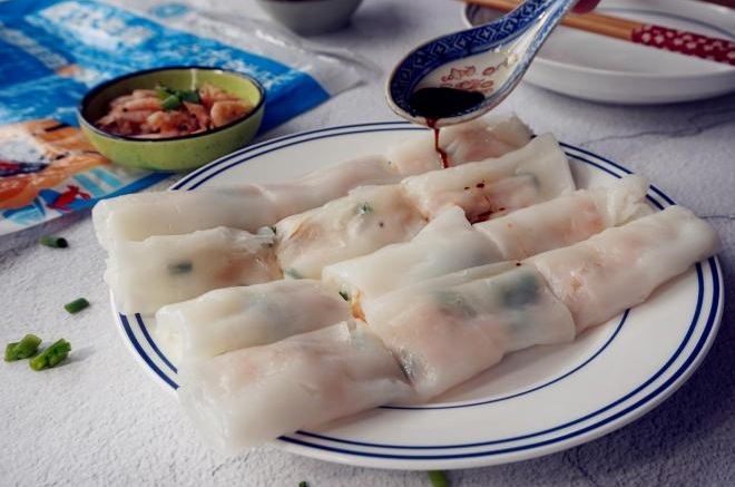 磷虾肠粉