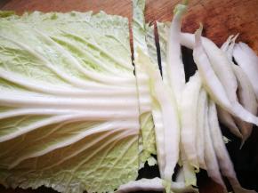 大白菜洗净切丝