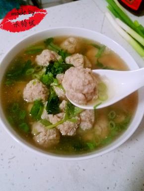 小小的丸子，很有嚼劲哟。