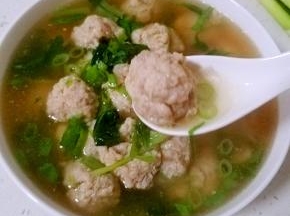 小小的丸子，很有嚼劲哟。
