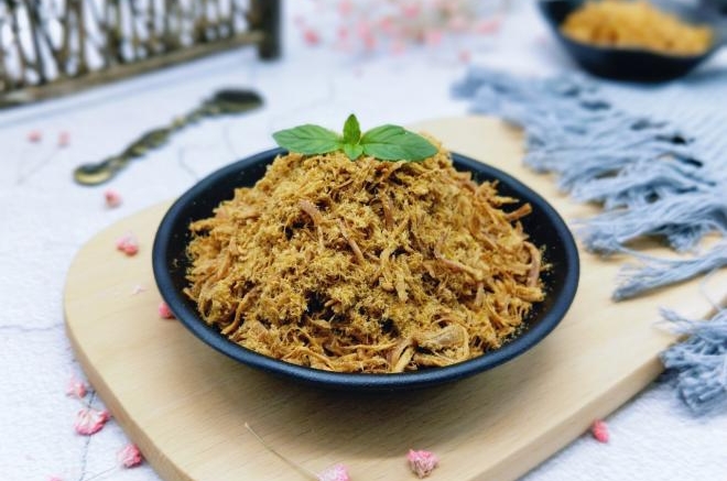 宝宝零食～肉松#面包机版#