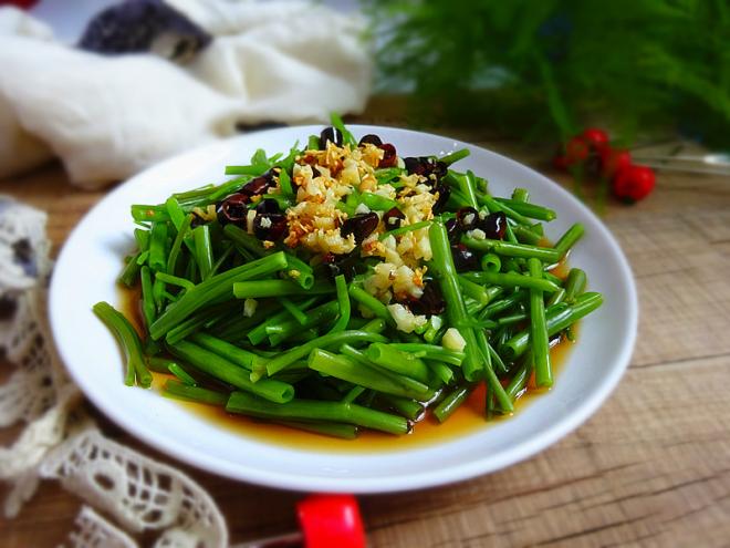 白灼空心菜