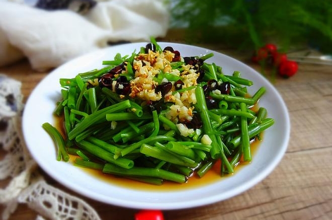 白灼空心菜