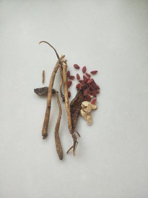 准备好辅料，孩子不喜欢胡椒味，煮的时候就没有放（汤熬好在加即可）