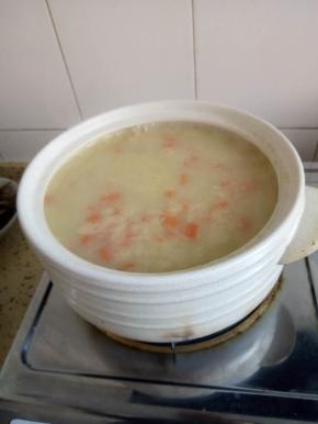 大火烧开再小火慢煮