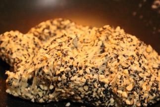 在锅里快速拌匀。