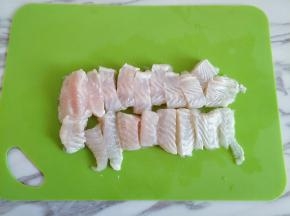 切成块状