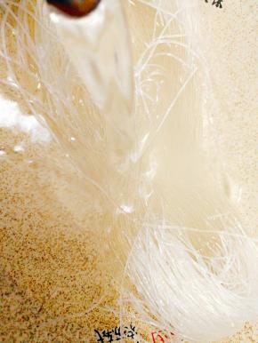 用刚烧的开水泡粉丝