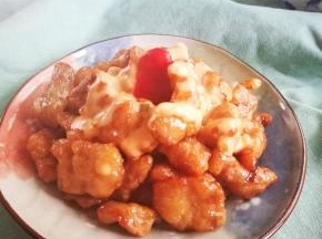 好了，热个面包，开始午餐