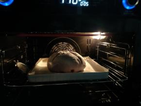 预热烤箱170度，中下层烤23分钟。