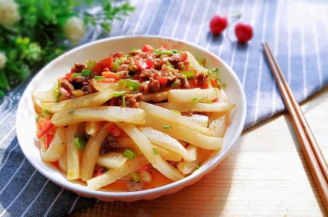 牛肉萝卜条