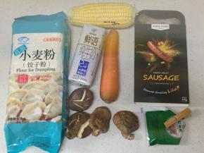 准备好大部分材料