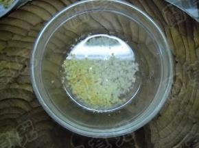 姜蒜去皮、洗净、切细末。