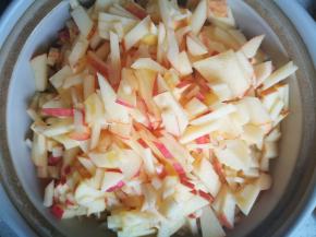 切丝，是的，切丝，不要剁碎，不要料理机，装进砂锅