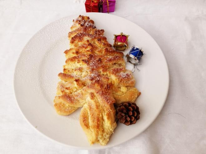 圣诞树面包之二