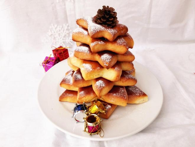 圣诞树面包之三
