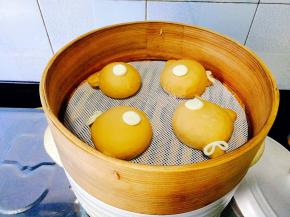 二次发酵好了，直接上锅蒸