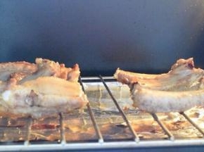 继续放入烤箱烤完余下的时间