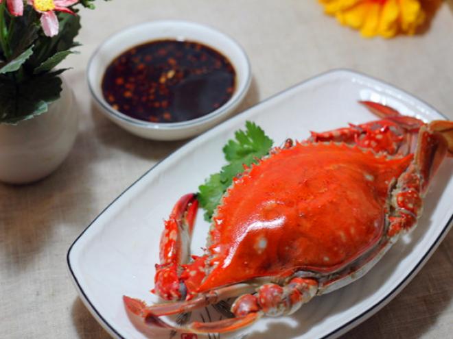 清蒸梭子蟹