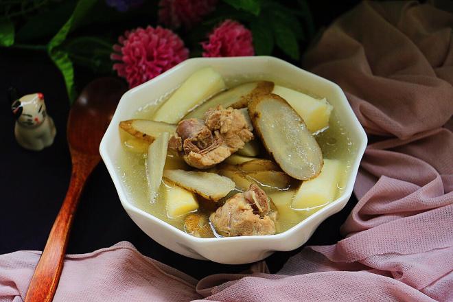 山药牛蒡龙骨汤