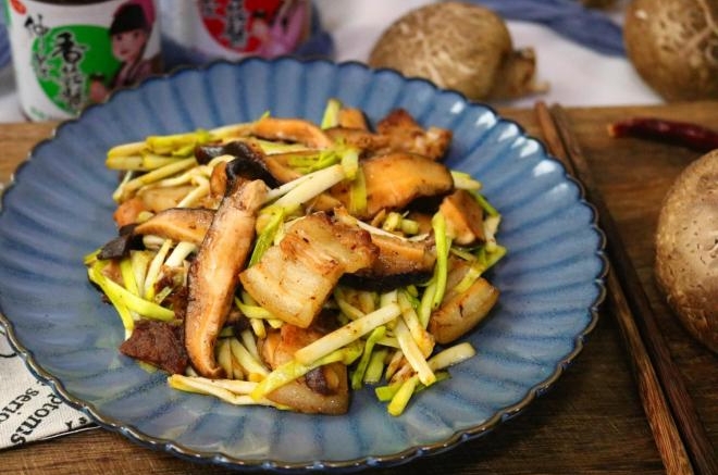 香菇回锅肉