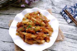 成品！酸甜美味的糖醋藕排！