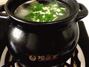 几分钟后加入葱花