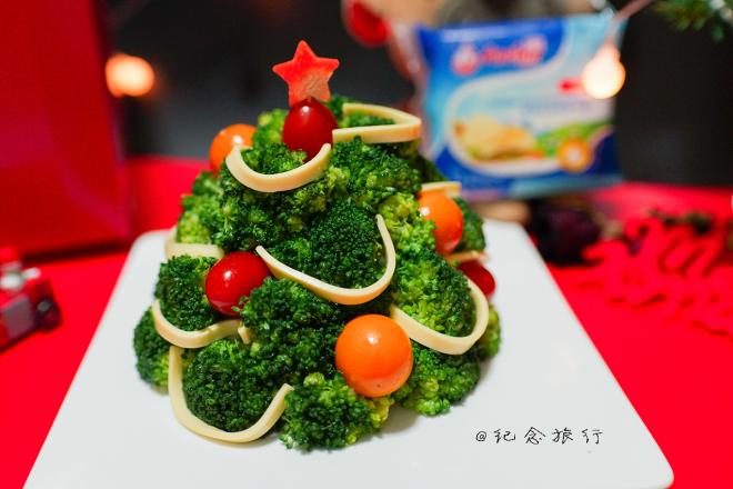 芝士土豆泥圣诞树