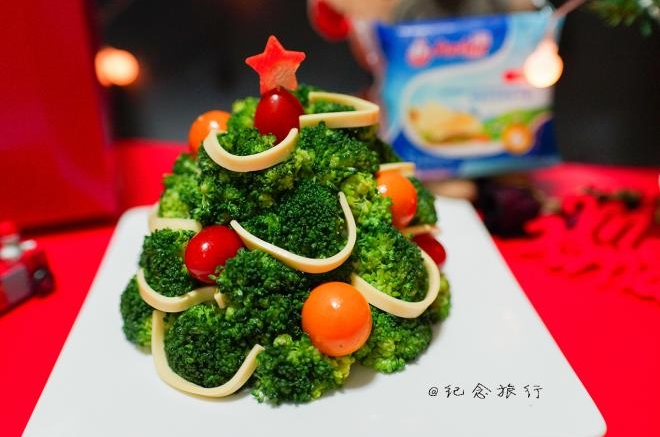 芝士土豆泥圣诞树