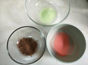 粉类提前称量好。