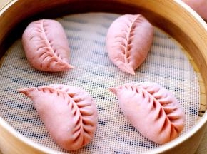 美美的柳叶包子就包好了