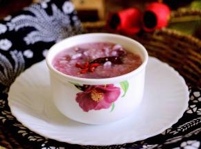 颜值担当的紫薯粥也是太诱人了