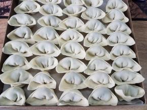 依次全部包好。