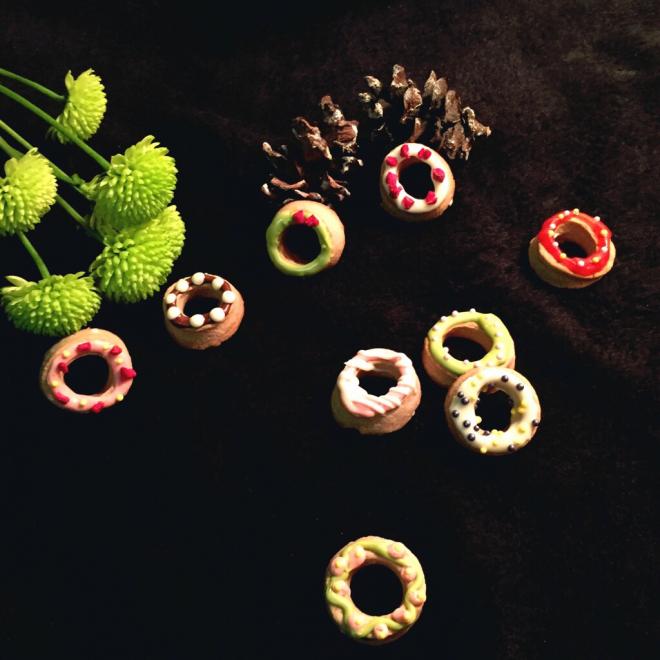 七彩甜甜圈饼干