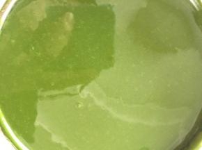 过筛好的蛋黄糊，细腻有光泽。蛋黄糊做好啦，可以放一边静置。