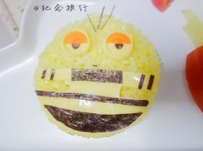 用夹子小心的放在芝士上面