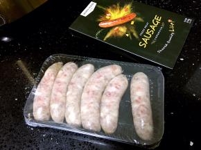 珍妮珍馐纯肉香肠提前解冻。