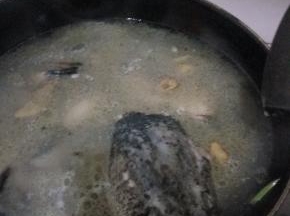 加入足量的水开始煮